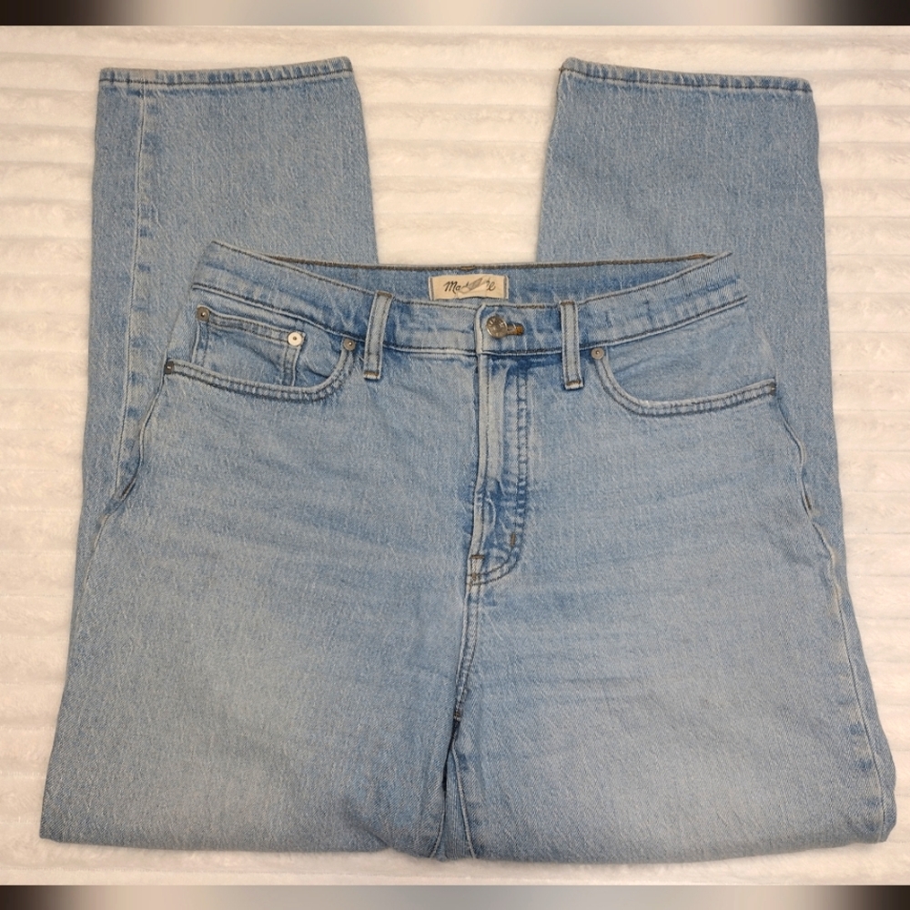 Madewell The Perfect Vintage Straight Leg Jeans, Womens Size 28